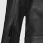 Aaron Taylor Johnson Black Leather Jacket for Men | Genuine Leather - inner lining view