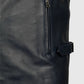 Vin Diesel Fast and Furious 6 Blue Leather Jacket for Men - model wearing the jacket