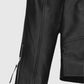 Ansel Elgort Black Leather Jacket for Men – Custom Fit - inner lining view