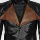 Jim Morrison Black Leather Jacket for Men – Custom Fit - inner lining view
