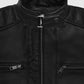 Andrew Tate Leather Black Jacket for Men – Custom Fit - inner lining view