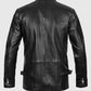 Vin Diesel Fast and Furious 6 Black Leather Jacket for Men - side angle view