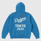 TOKYO Dodgers 2025 Blue Fleece Hoodie - view 3