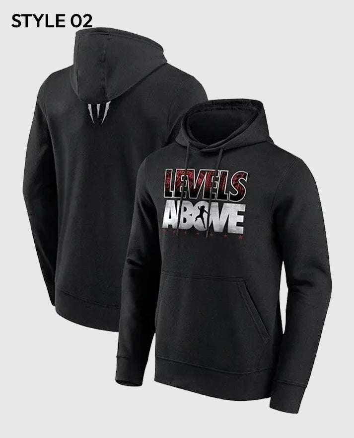 Roman Reigns Levels Above Black Hoodie - view 5