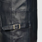 Vin Diesel Fast and Furious 6 Blue Leather Jacket for Men - detail view
