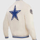 Dallas Cowboys Retro Classic Rib Jacket - side view