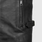 Vin Diesel Fast and Furious 6 Black Leather Jacket for Men - inner lining view
