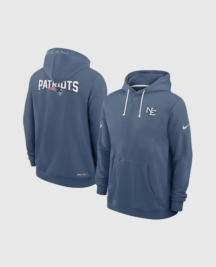 Drake Maye Patriots Rivalries Sideline Hoodie - view 4