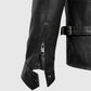 Vin Diesel Fast and Furious 6 Black Leather Jacket for Men - model wearing the jacket
