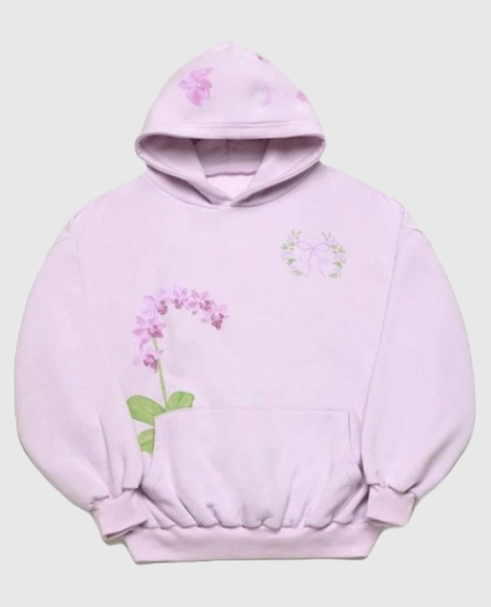 Alchemai Blooming Orchid Pullover Hoodie - view 1