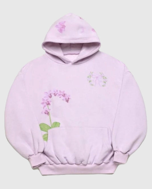 Alchemai Blooming Orchid Pullover Hoodie - view 1