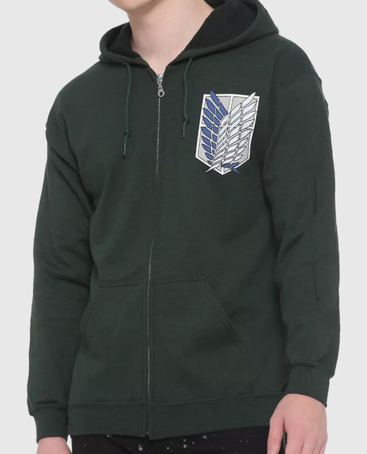 Attack On Titan Scout Regiment Hoodie - view 1