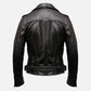 Men's Black Biker Leather Jacket