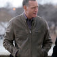 Chicago PD Hank Voight Brown Leather Jacket for Men - front view
