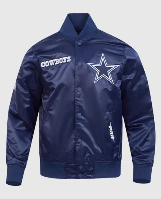 Dallas Cowboys Souvenir Satin Jacket - front view