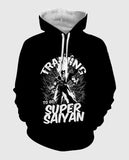 Dragon Ball Z Goku Training To Go Super Saiyan Epic Hoodie - view 1