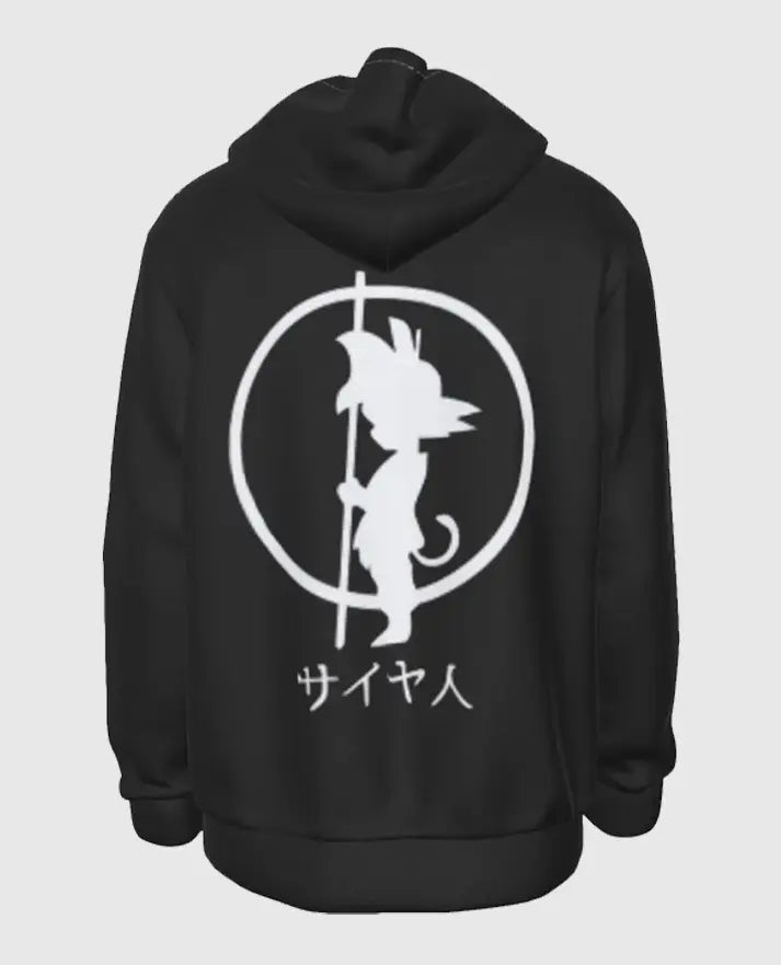 Dragon Ball Z White Shadow Kid Goku Hoodie - view 2