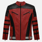 Red One Dwayne Johnson Leather Jacket for Men – Custom Fit - front view