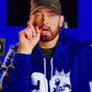 Eminem Barry Sanders Blue Hoodie - view 1