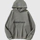 Essentials Gray Pullover Hoodie - view 1