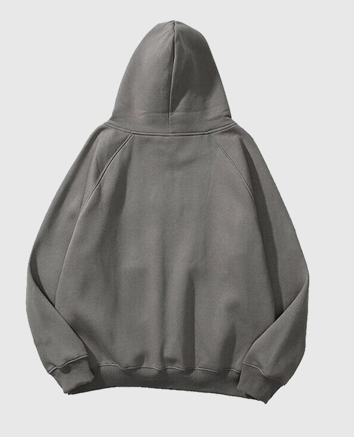 Essentials Gray Pullover Hoodie - view 2