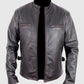 Fast and the Furious Black Leather Jacket for Men – Custom Fit - side angle view