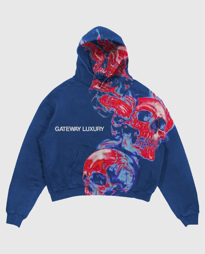 Gateway Luxury Skully Hoodie - view 2