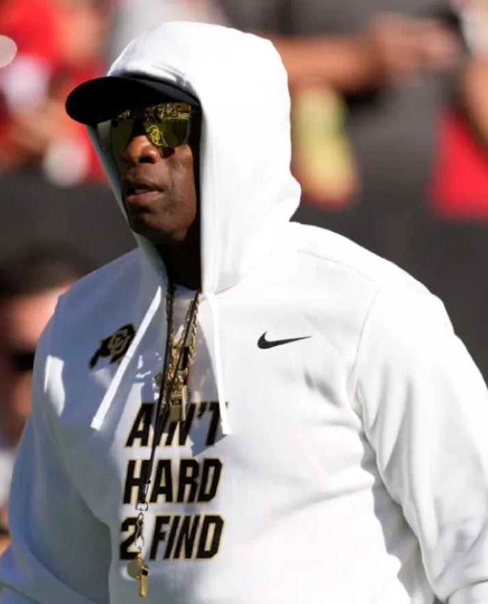 Deion Sanders I Ain't Hard 2 Find Hoodie - view 2