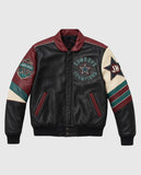 Jeff Hamilton Dallas Cowboys Leather Jacket - front view