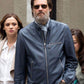 Jim Carrey Blue Leather Jacket for Men – Custom Fit - front view