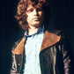 Jim Morrison Black Leather Jacket for Men – Custom Fit - front view