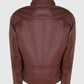 Billy Campbell Cliff Secord the Rocketeer Brown Leather Jacket for Men - side angle view