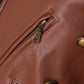 Billy Campbell Cliff Secord the Rocketeer Brown Leather Jacket for Men - model wearing the jacket
