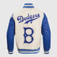 MLB Brooklyn Dodgers Retro Classic Men's Rib Blue & White Wool - back view