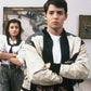 Matthew Broderick Ferris Bueller's Day Off White & Black Leather - front view