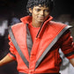 Michael Jackson Thriller Red Leather Jacket for Men - front view