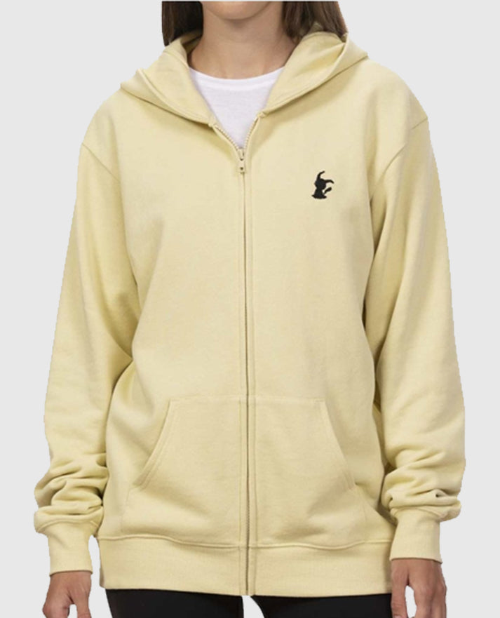Mimikyu Themed French Terry Zip-Up Hoodie - view 1