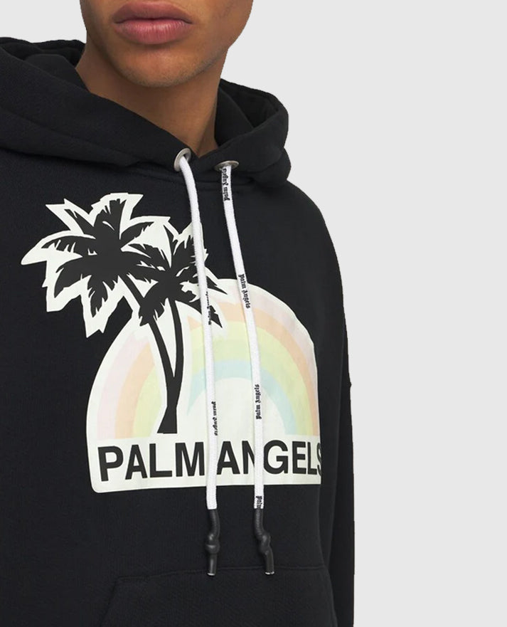 Palm Angels Rainbow LVR Exclusive Hoodie - view 2