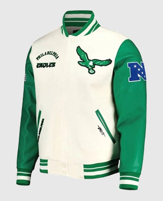 Philadelphia Eagles Retro Classic Varsity Jacket - view 1