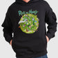 Rick and Morty Portal Collage Hoodie - view 1