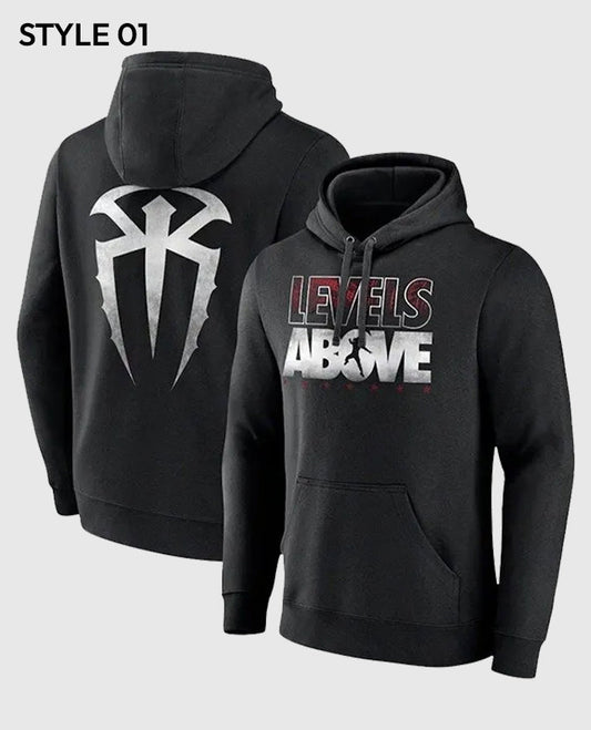 Roman Reigns Levels Above Black Hoodie - view 1