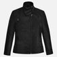 The Bricklayer Nina Dobrev Black Leather Biker Jacket for Women - back view