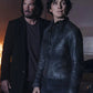 The Matrix Resurrections Carrie Anne Moss Black Leather Jacket - front view