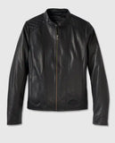 Women's Harley Davidson Scene Supreme Black Leather Jacket - front view