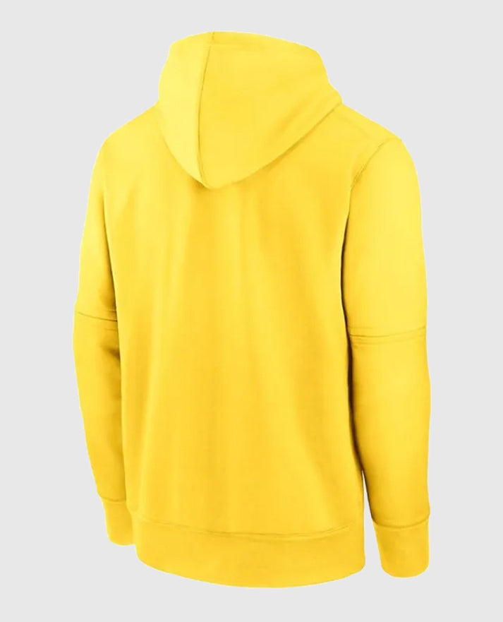 Yellow Boston Red Sox Hoodie - view 2
