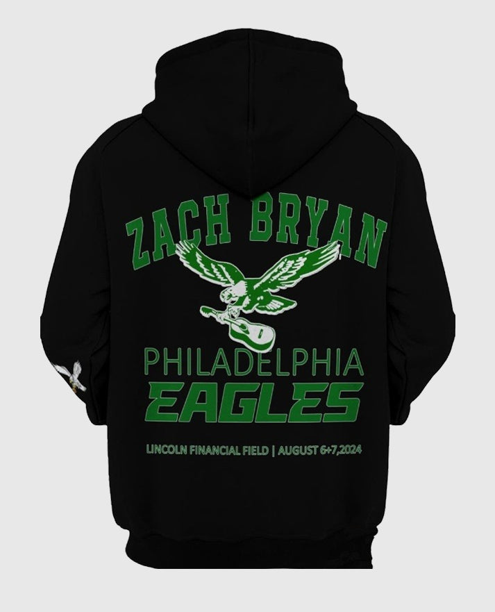 Zach Bryan Eagles Hoodie - view 6