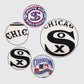 MLB Chicago White Sox Men's Rib Wool Varsity Jacket - inner lining view