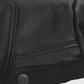 Women's Black Moto Leather Jackets Jacket – Custom Fit - side angle view